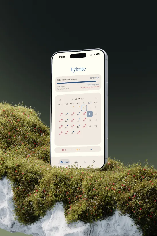 Hybrite 모바일 앱 미리보기